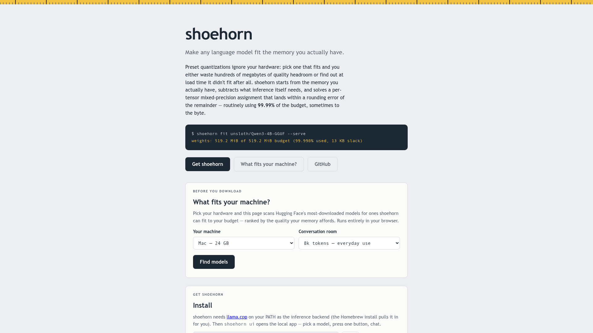 shoehorn - 1