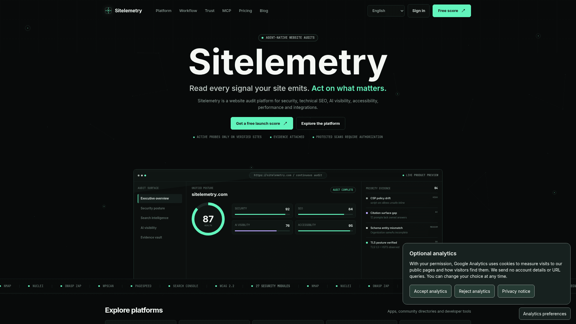 Sitelemetry - 1