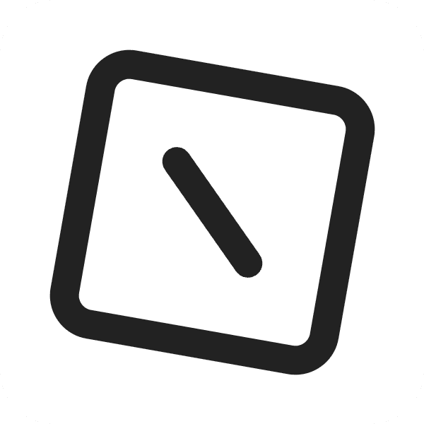 Square UI icon