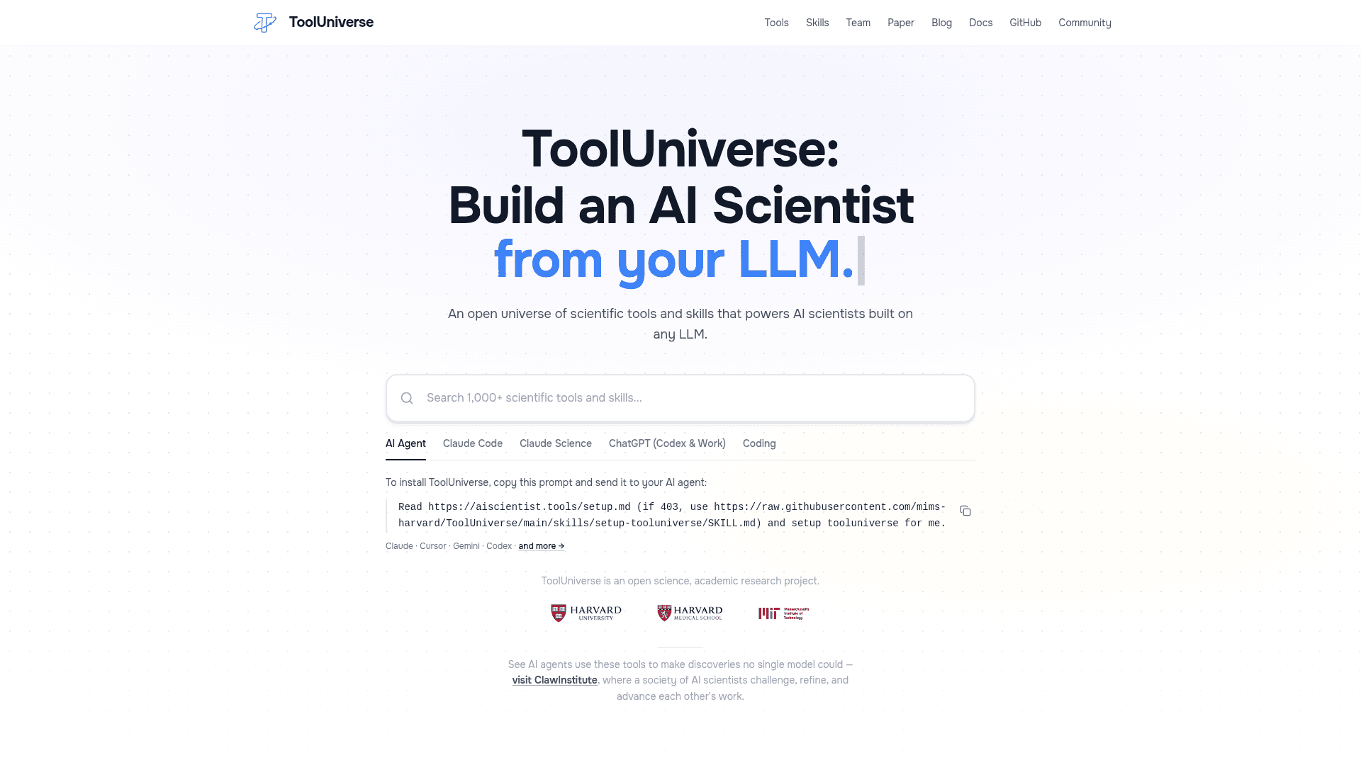 ToolUniverse - 1