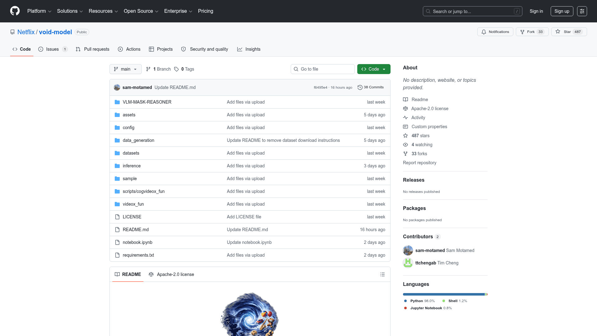VOID: Video Object and Interaction Deletion - 1