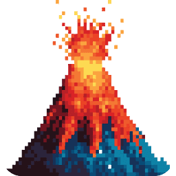Volcano tool icon