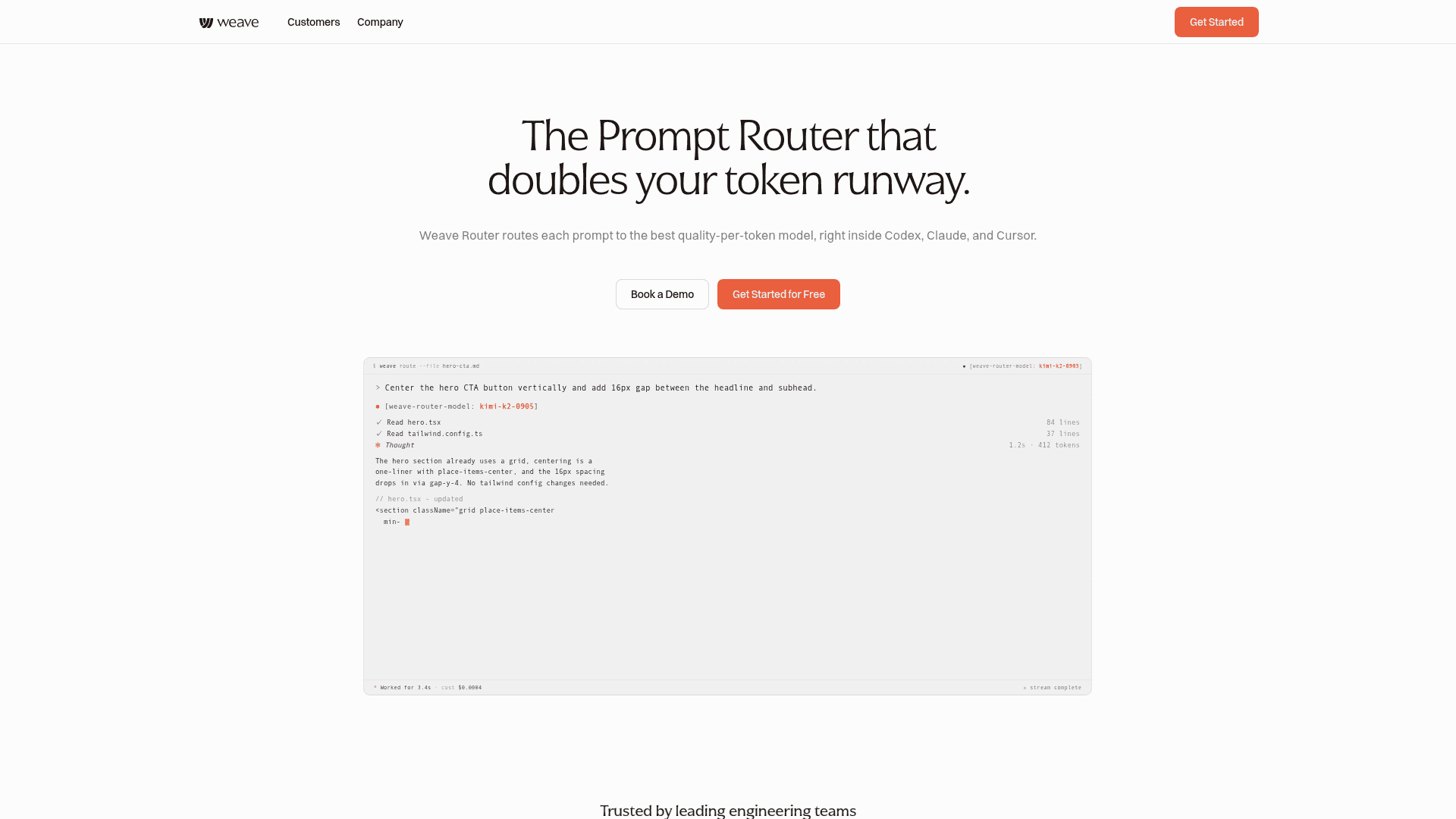 Weave Router - 1