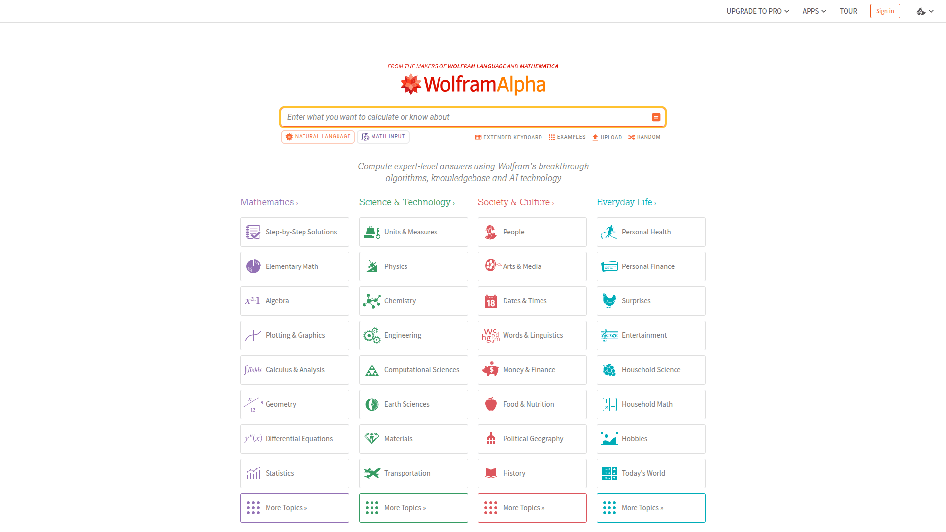 Wolfram|Alpha