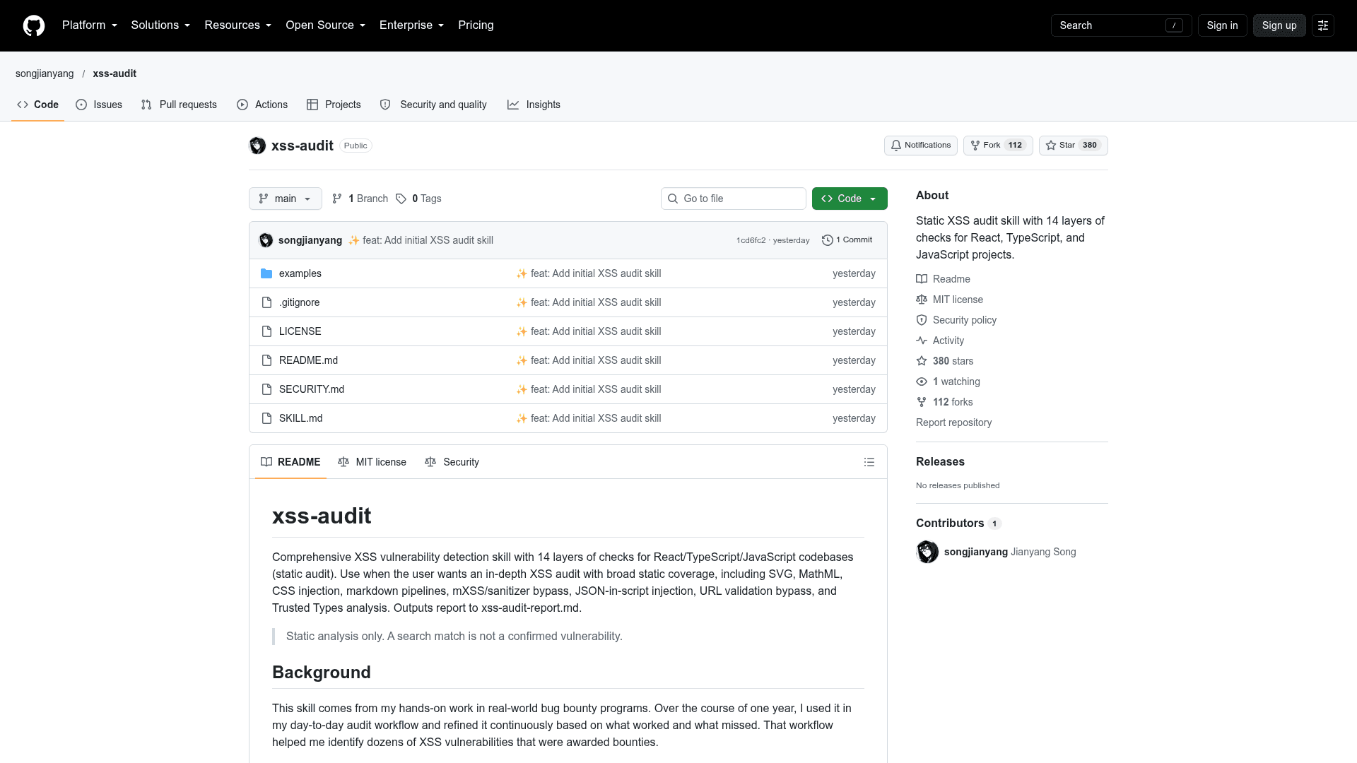 xss-audit - 1
