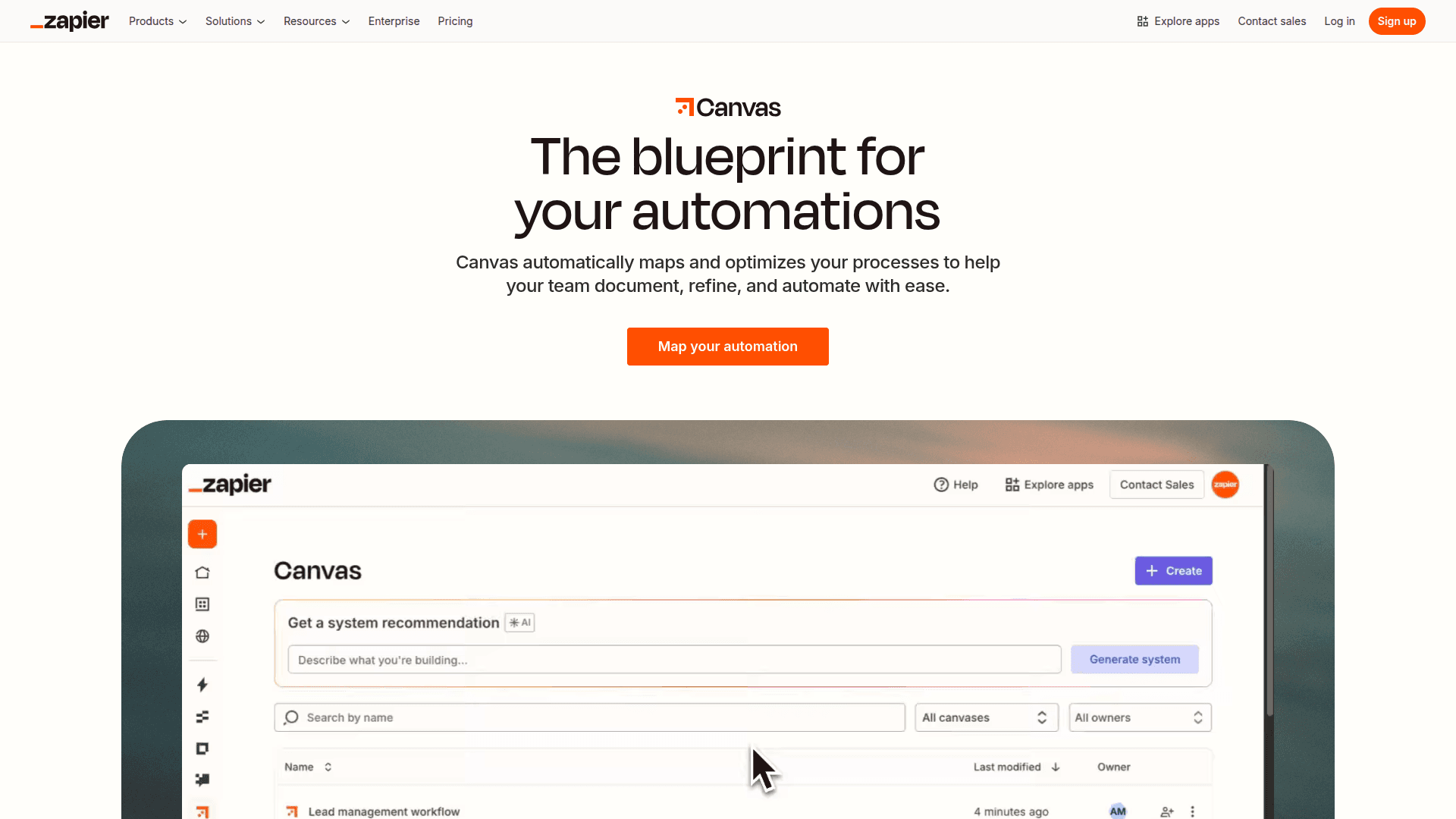 Zapier Canvas