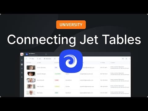 Jet Admin Demo Video