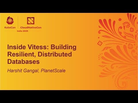 Vitess Demo Video