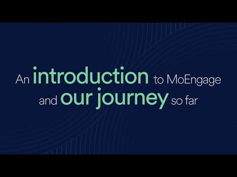MoEngage Demo Video