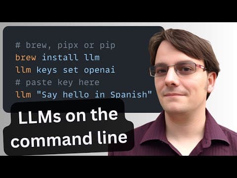 LLM CLI Demo Video