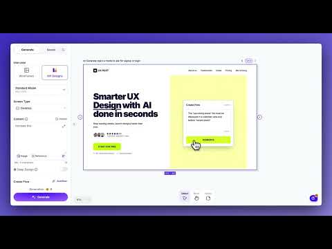 UX Pilot Demo Video