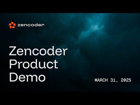 Zencoder Demo Video