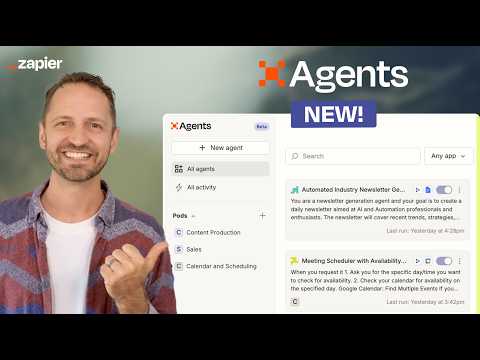 Zapier Agents Demo Video