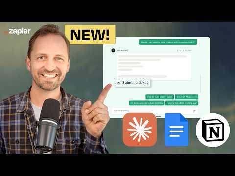 Zapier Chatbots Demo Video