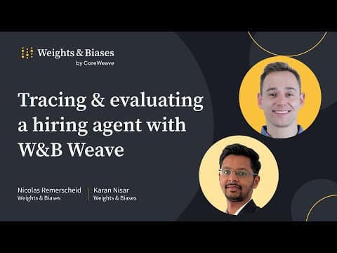 Weights & Biases Demo Video