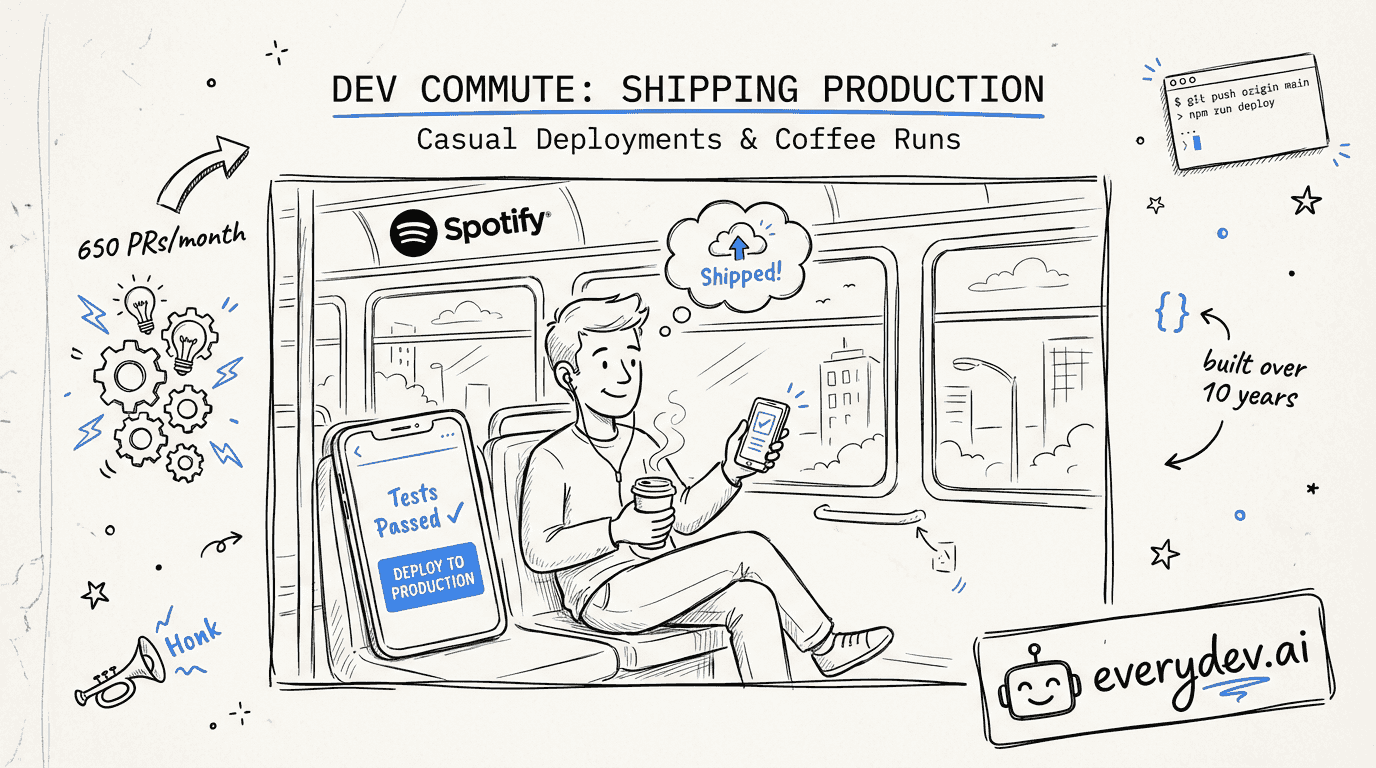 Spotify Built an AI Coding Agent (Honk) That Engineers Control From Their Phones
