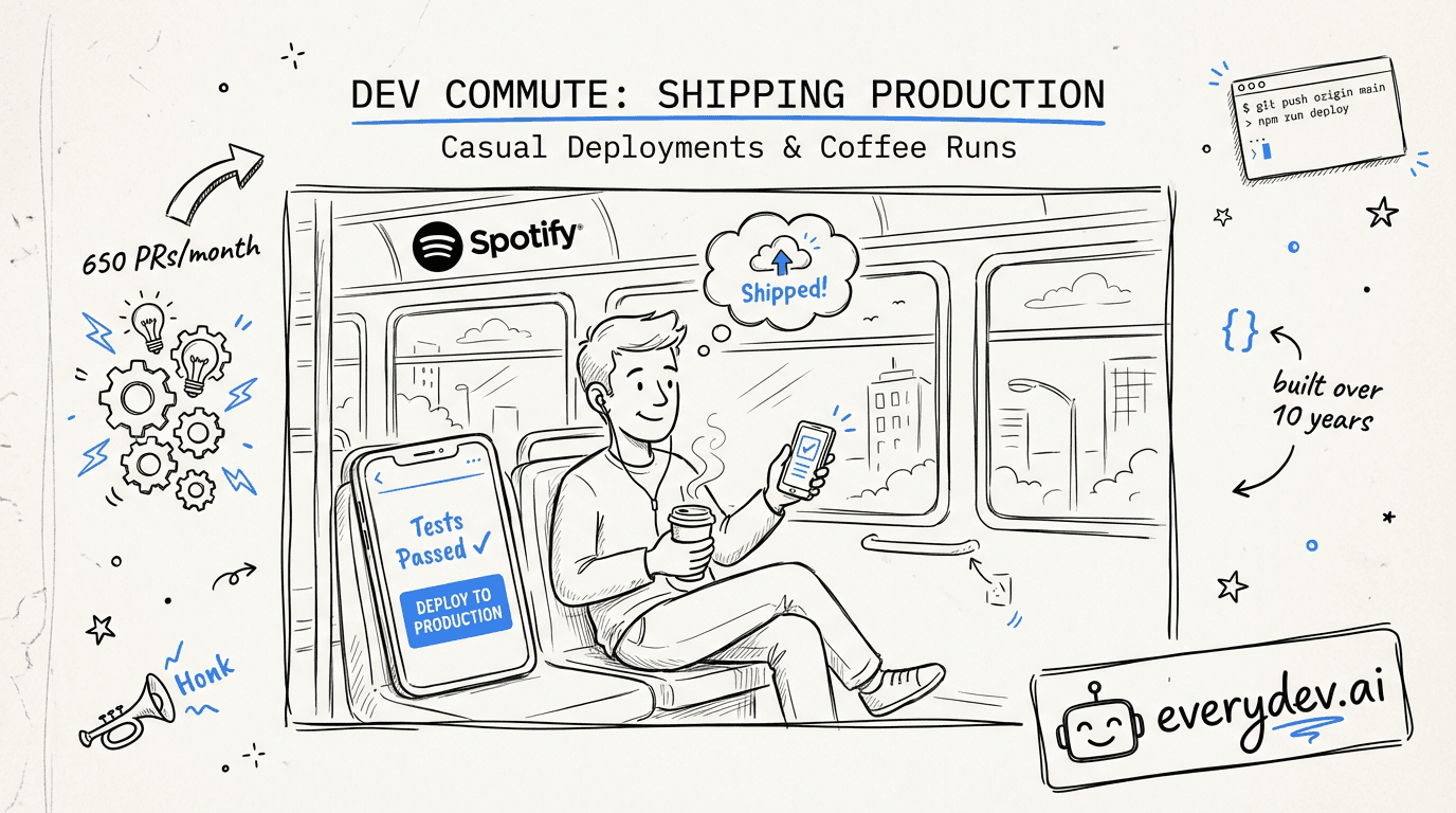 Spotify Built an AI Coding Agent (Honk) That Engineers Control From Their Phones