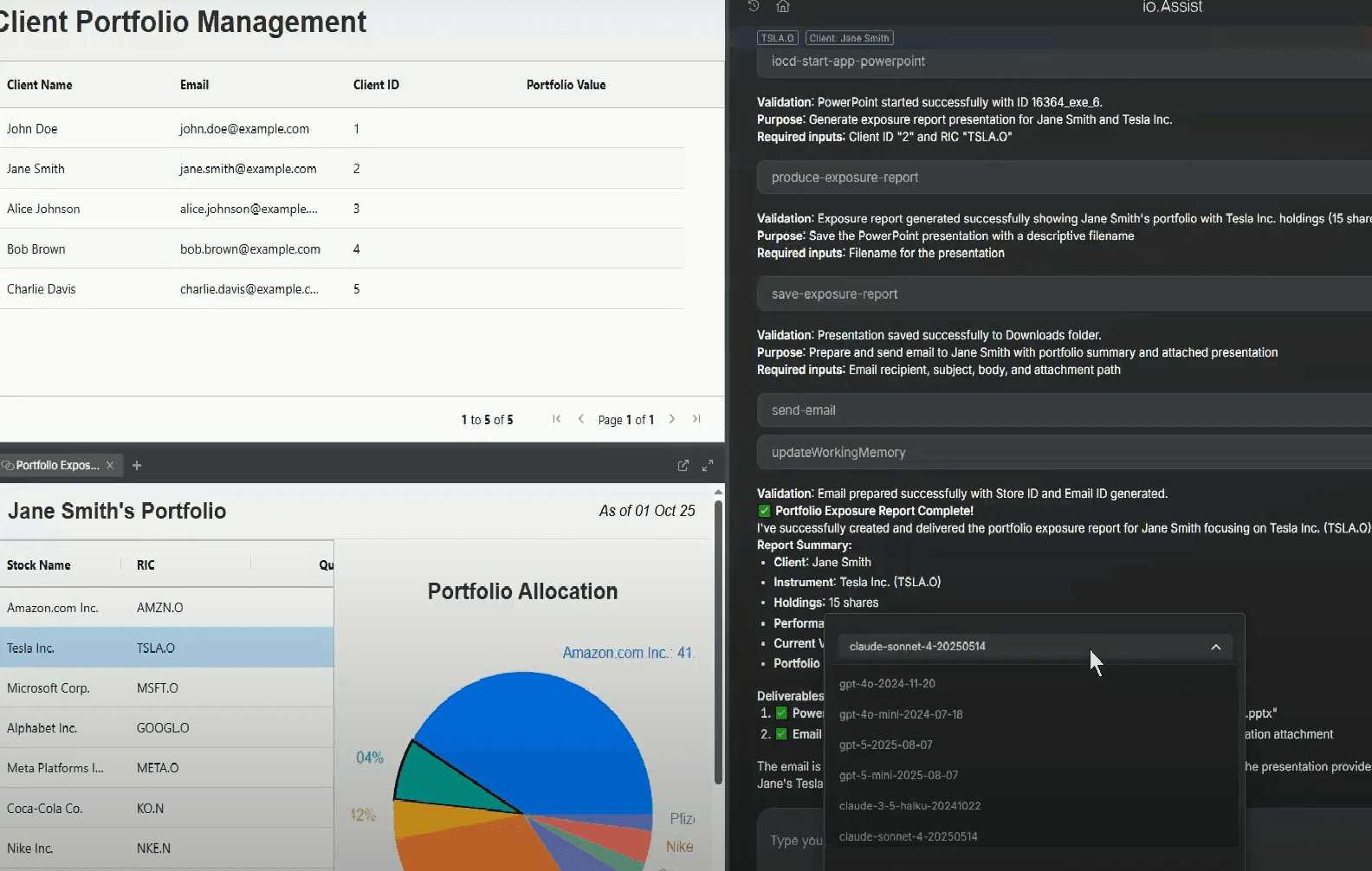 Meet io.Intelligence – putting AI copilots inside real finance workflows