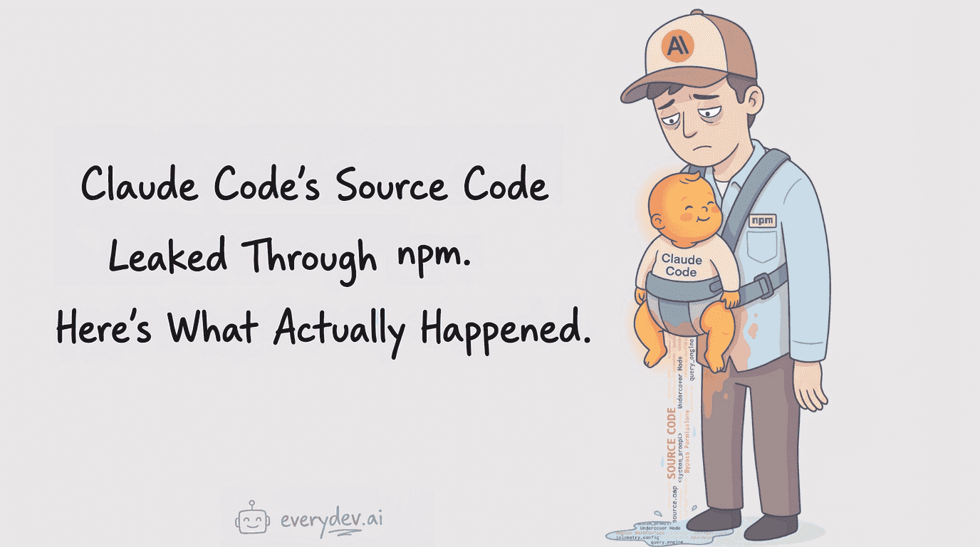 Claude Code’s Source Code Leaked Through npm. Here’s What Actually Happened.