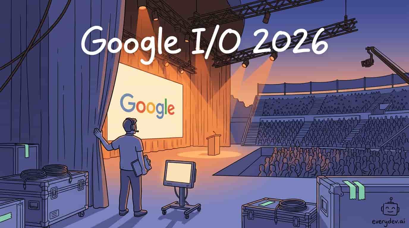 Google I/O is next week, May 19-20