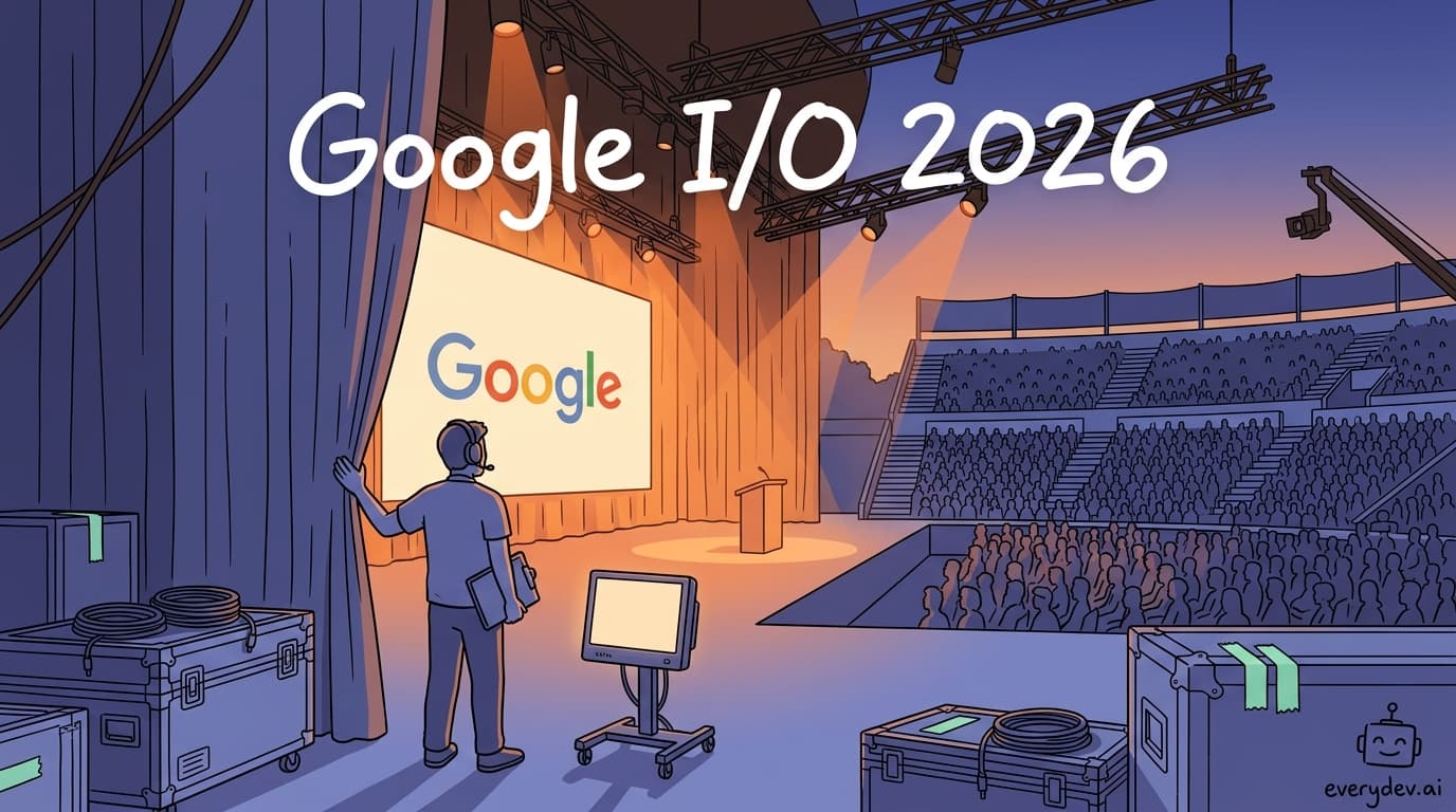Google I/O is next week, May 19-20