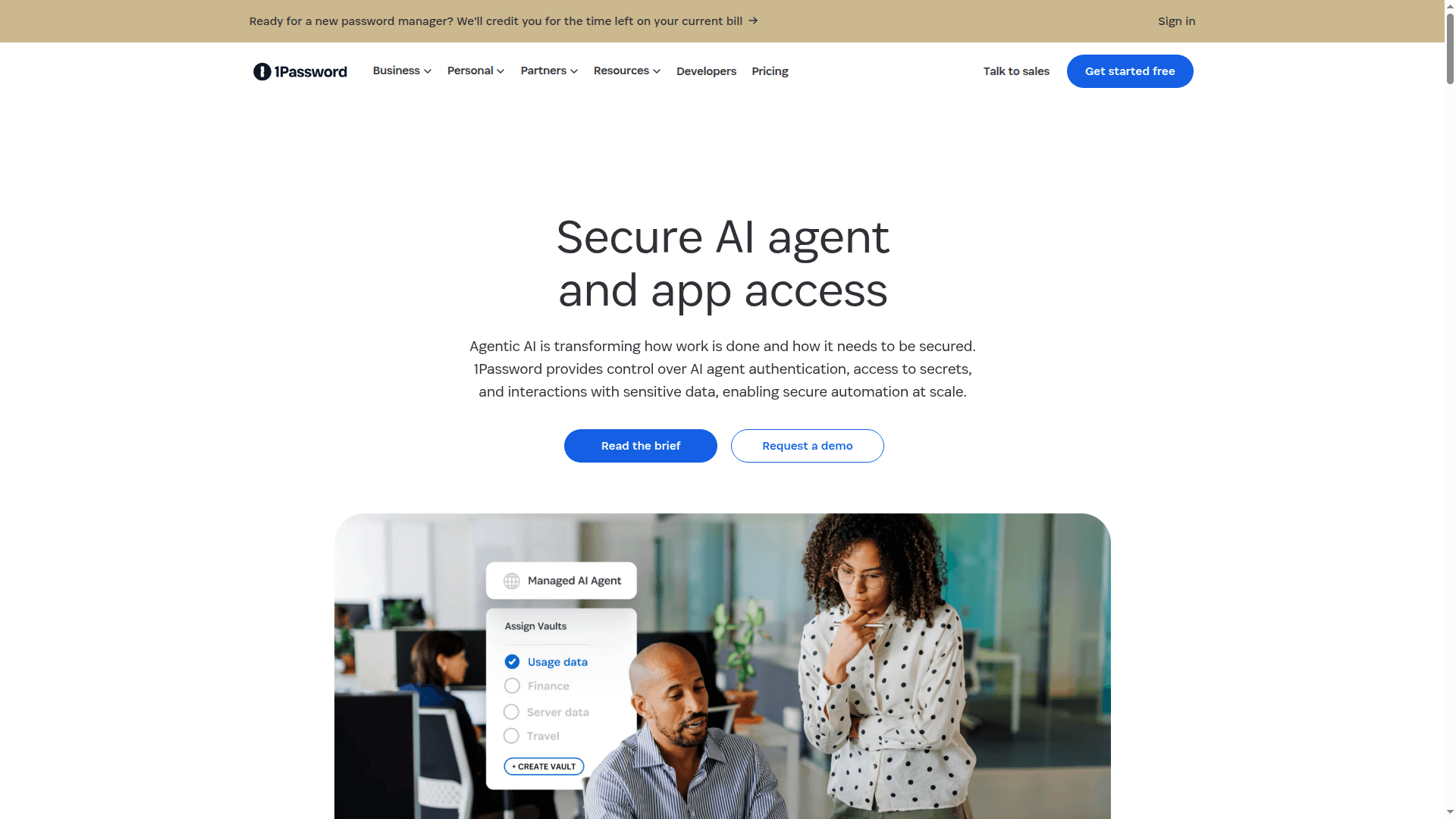 1Password Agentic AI Passport