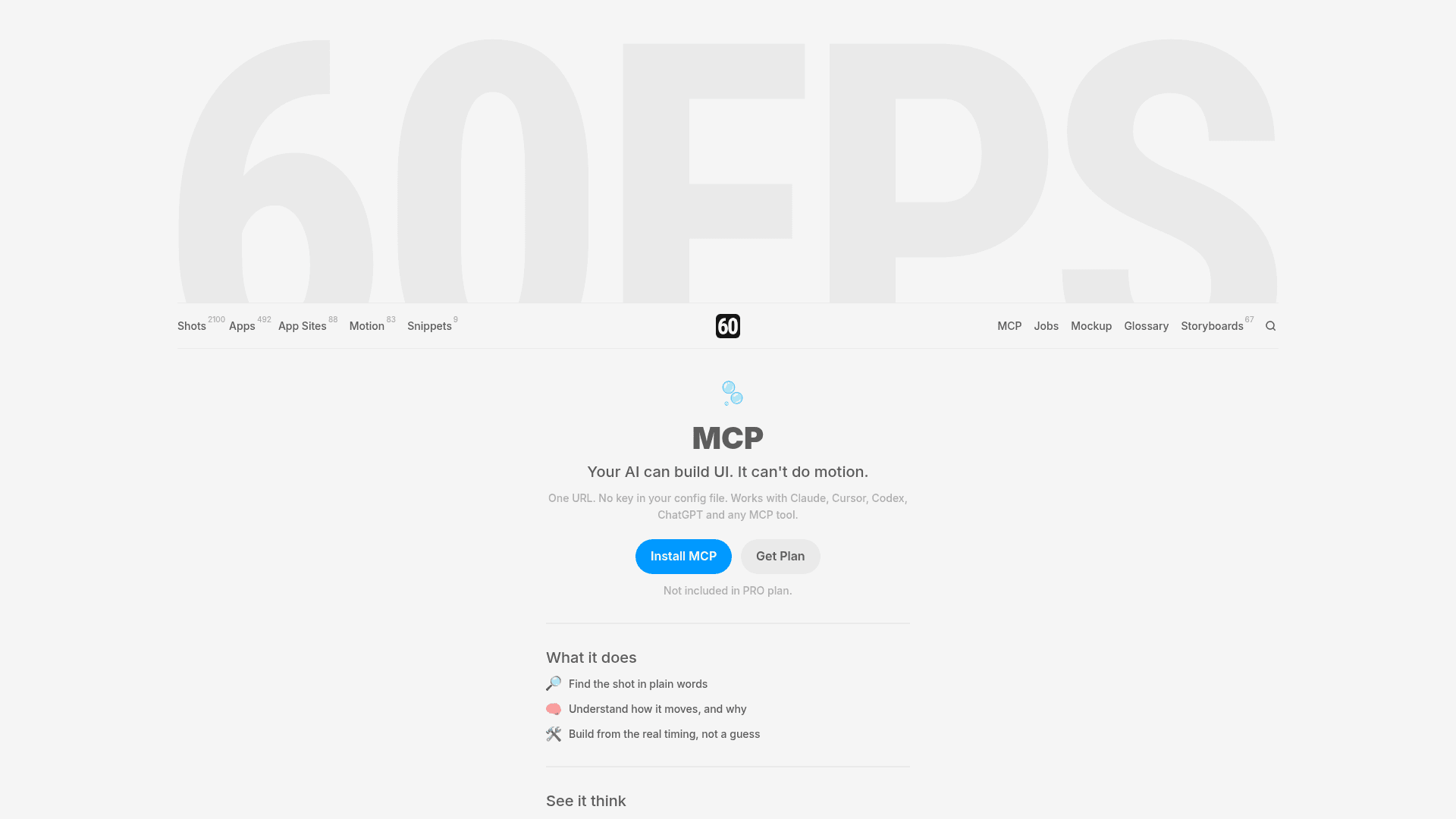 60fps MCP - 1