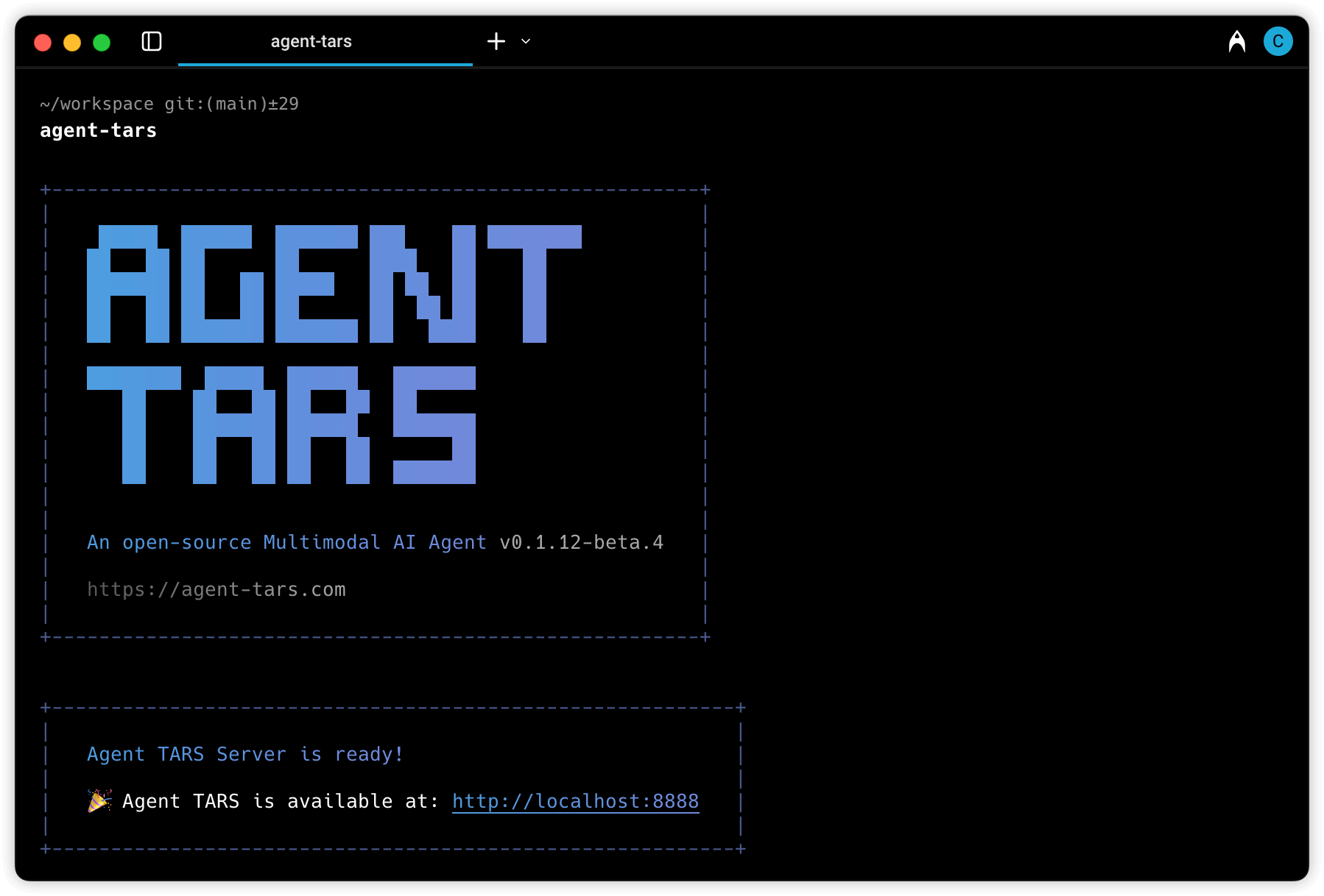 Agent TARS CLI