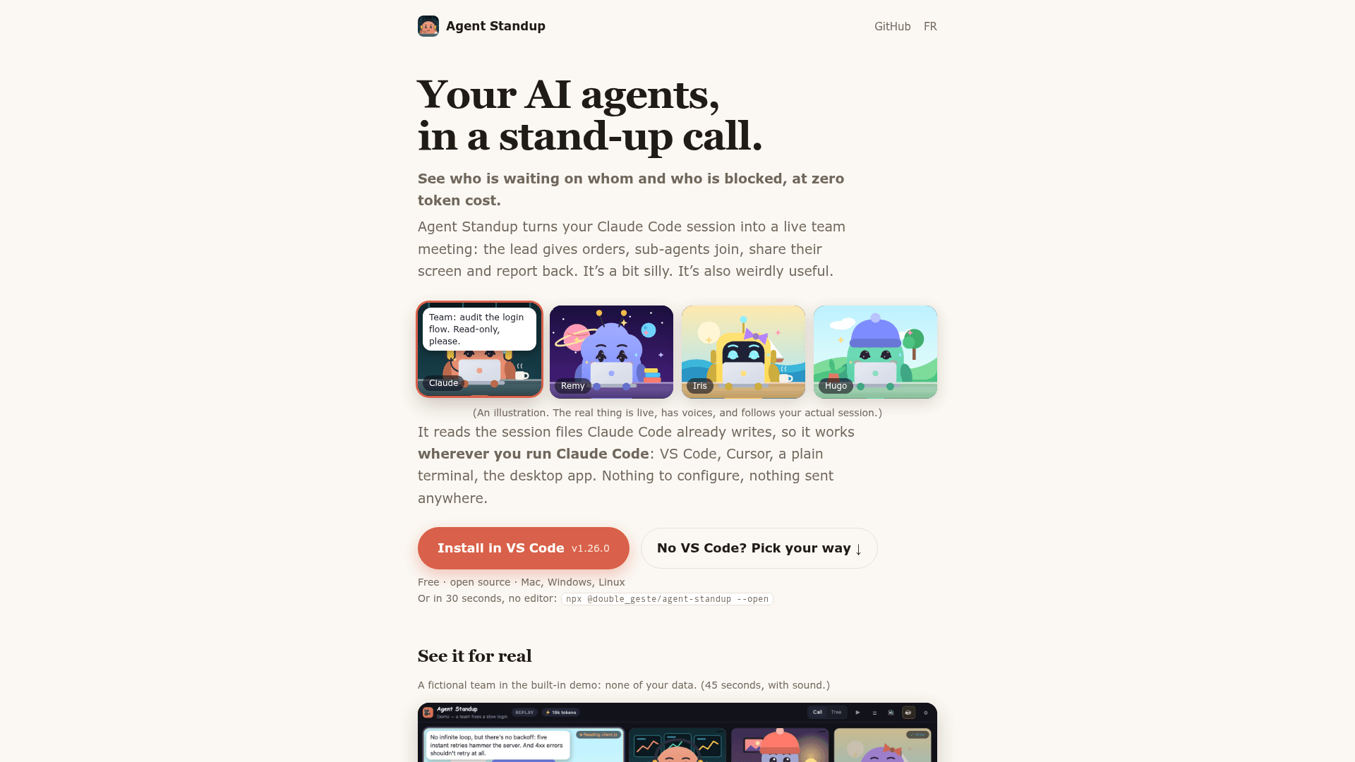 Agent Standup - 1