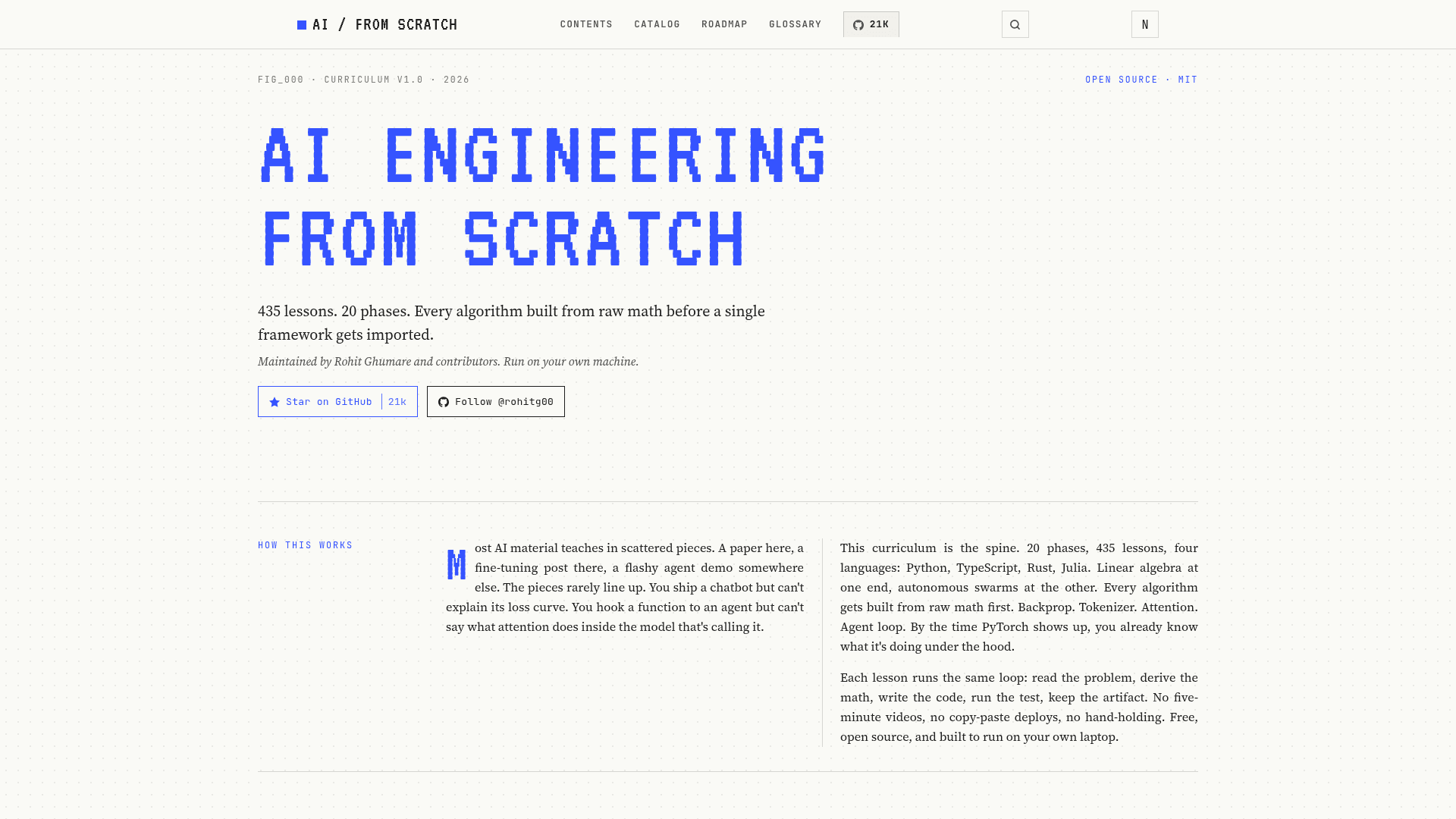 AI Engineering from Scratch - 1
