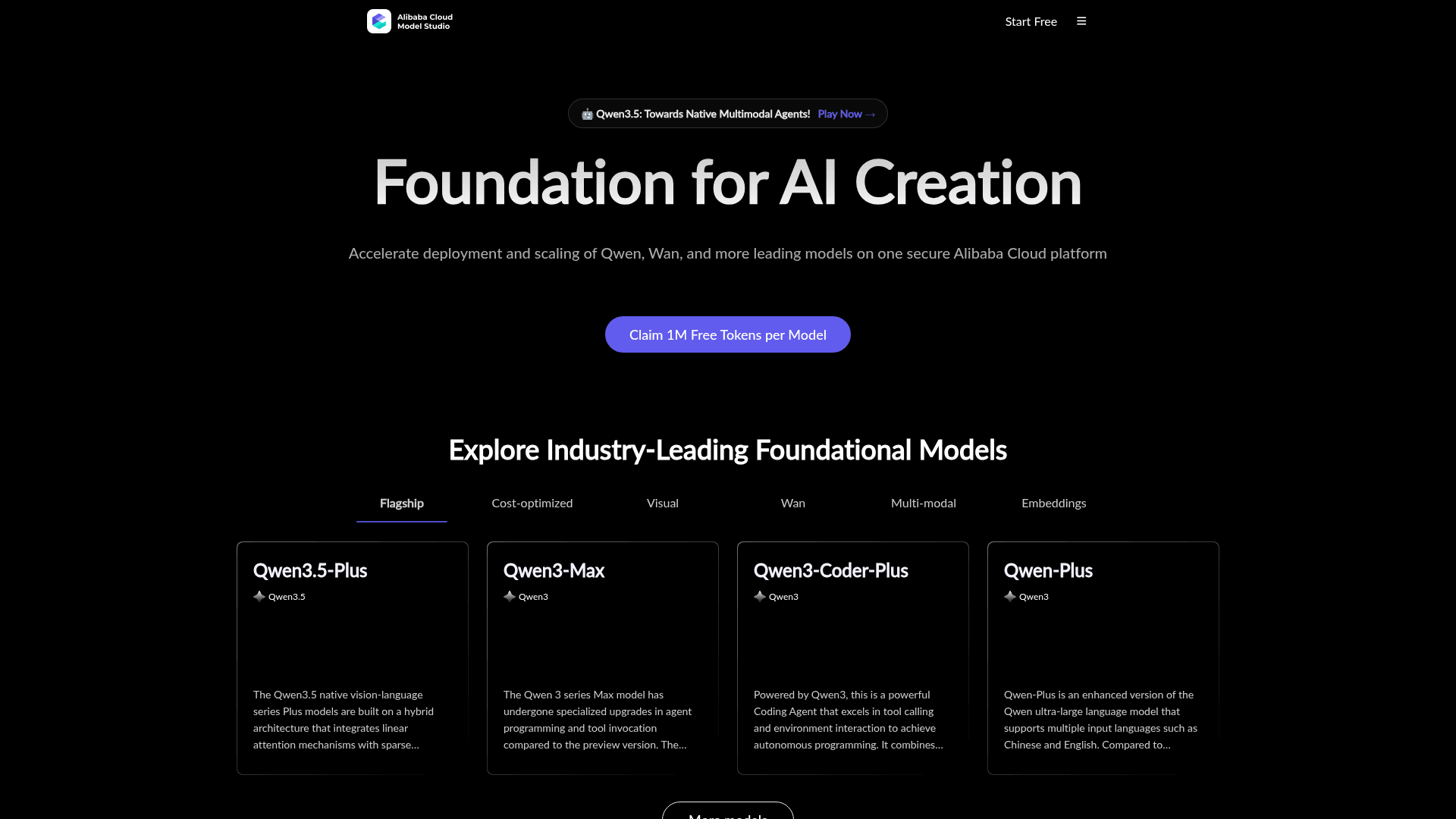 Alibaba Cloud Model Studio - 1