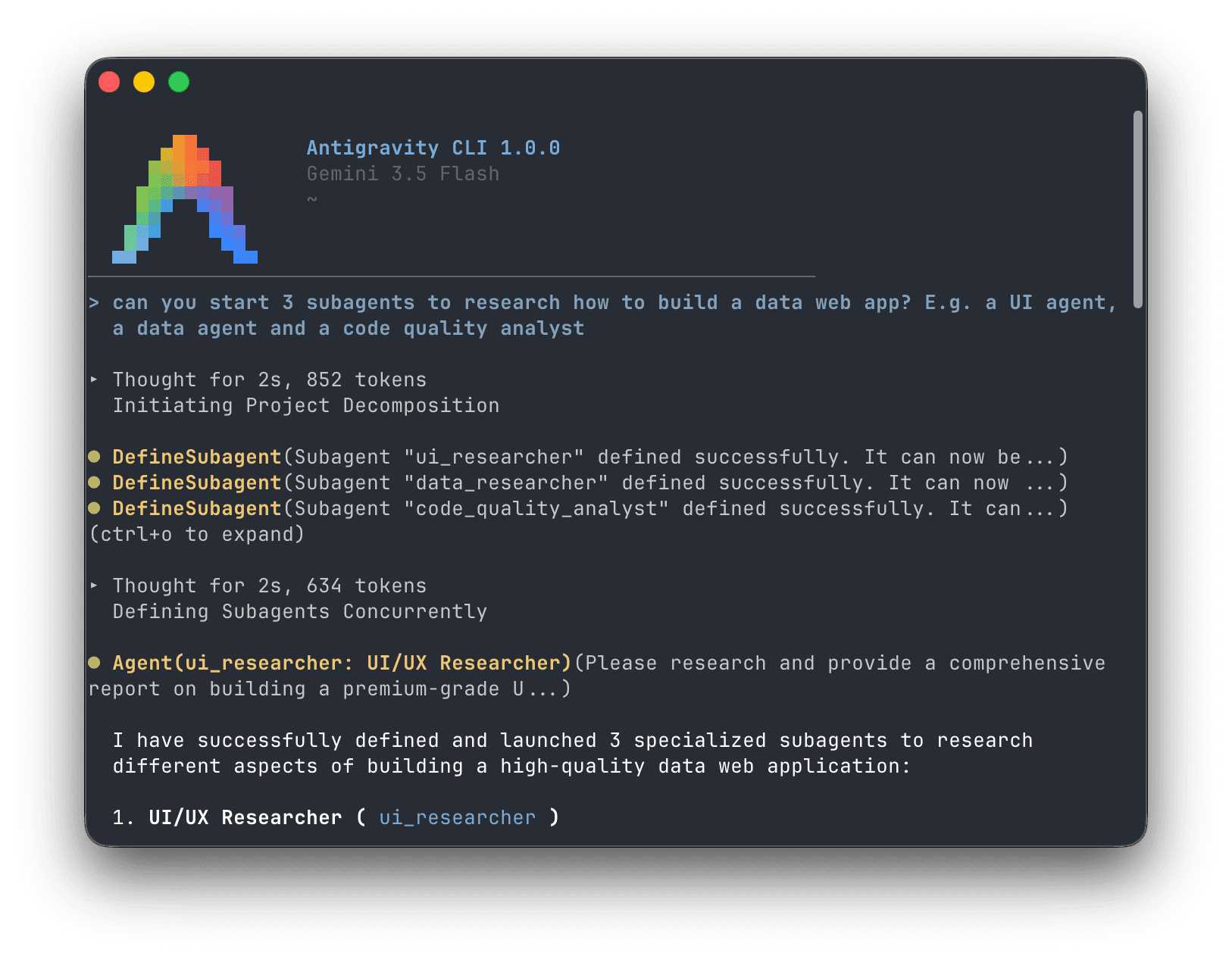 Antigravity CLI - 2