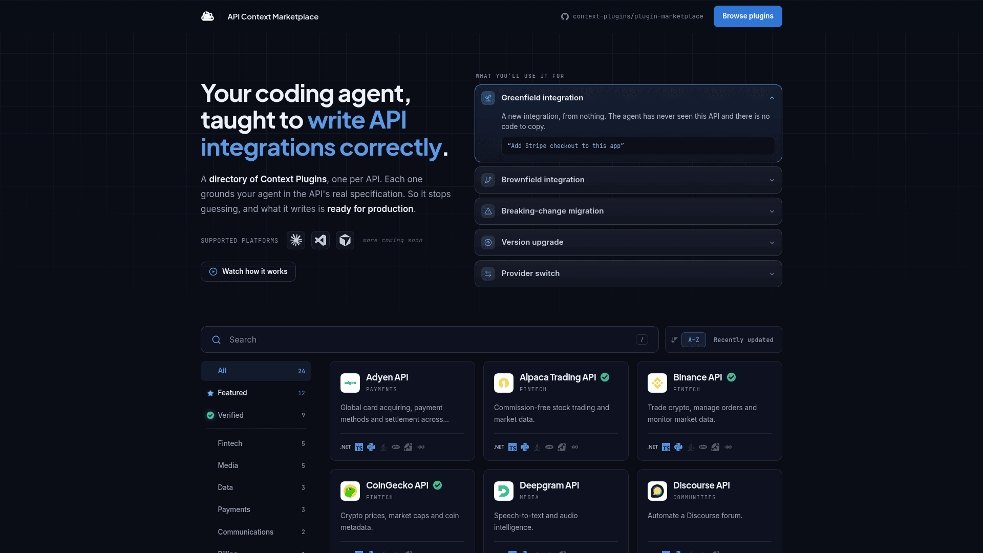 API Context Marketplace - 1