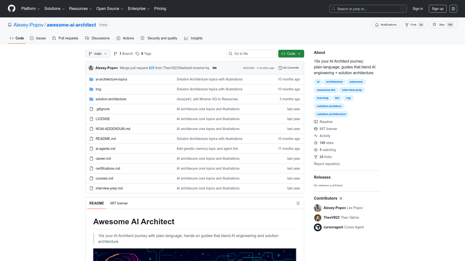 Awesome AI Architect - 1