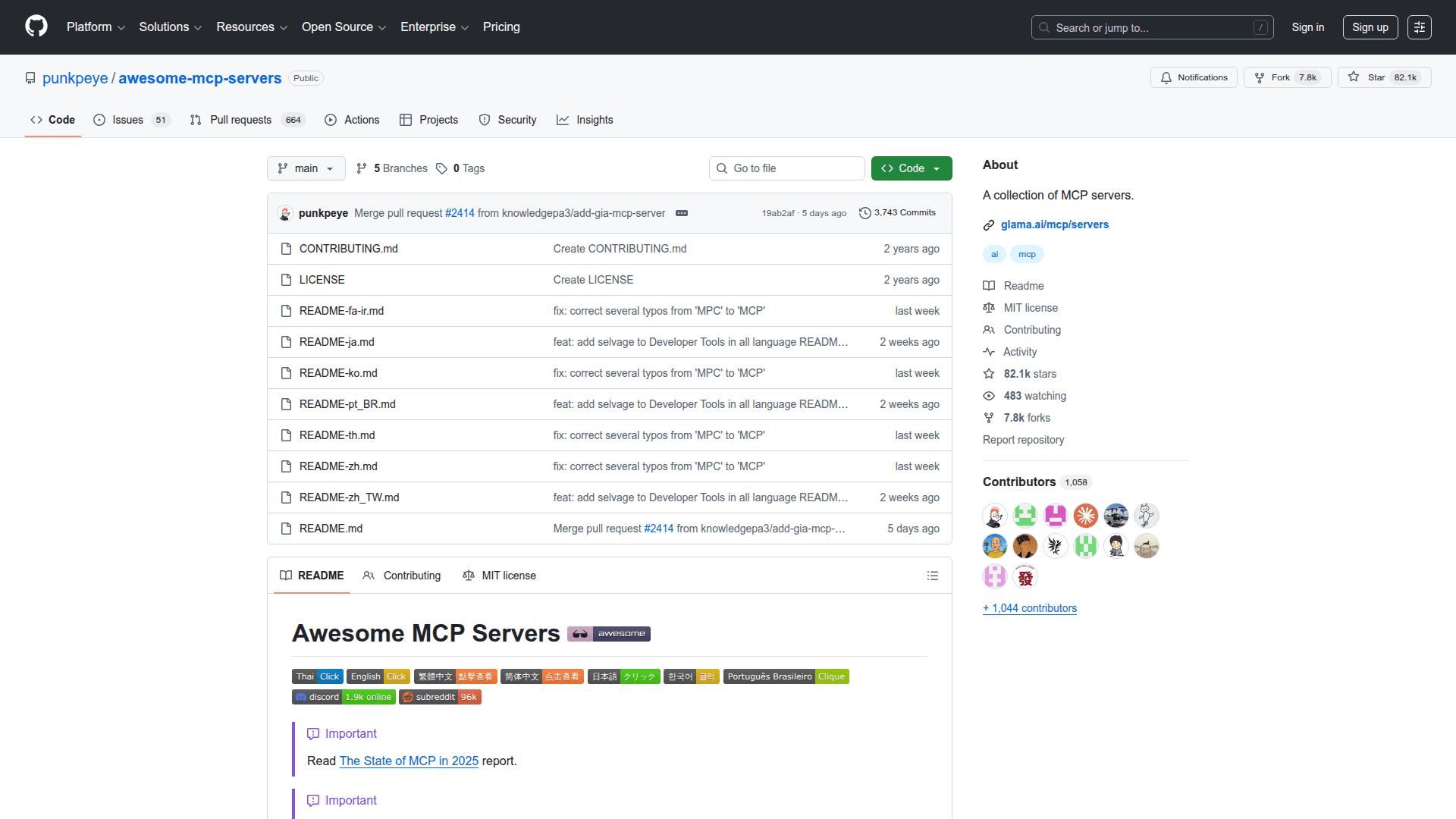 Awesome MCP Servers - 1