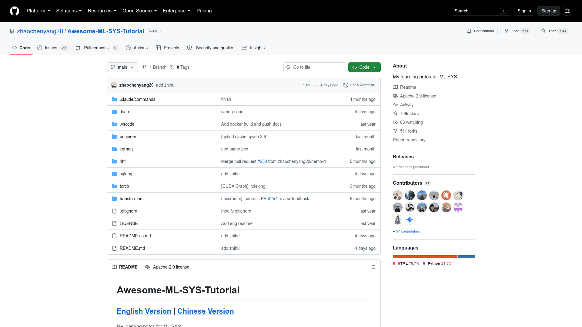 Awesome-ML-SYS-Tutorial - 1