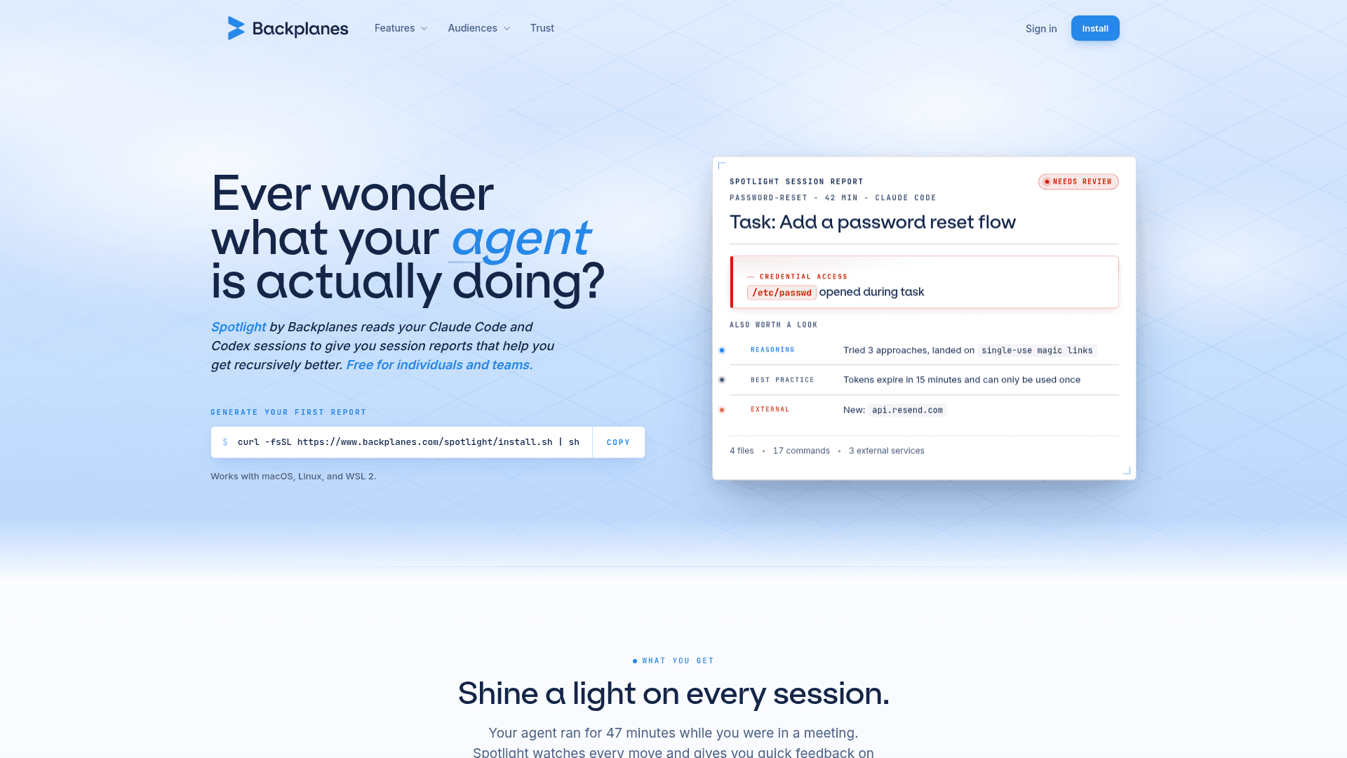 Backplanes Spotlight - 1