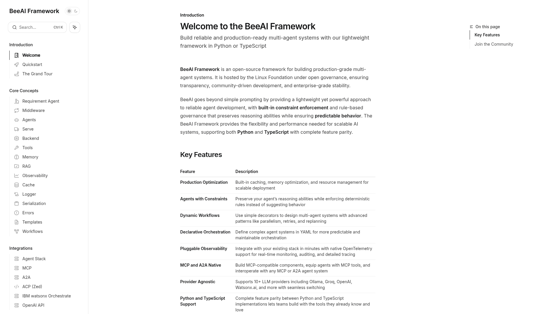 BeeAI Framework - 1