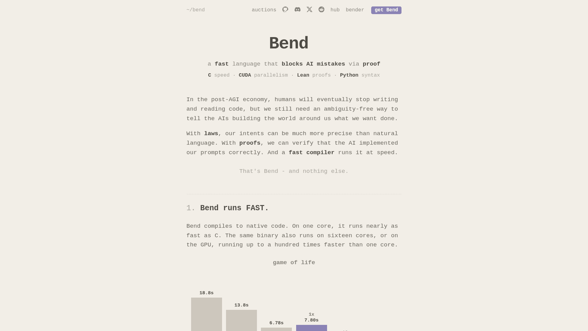 Bend - 1