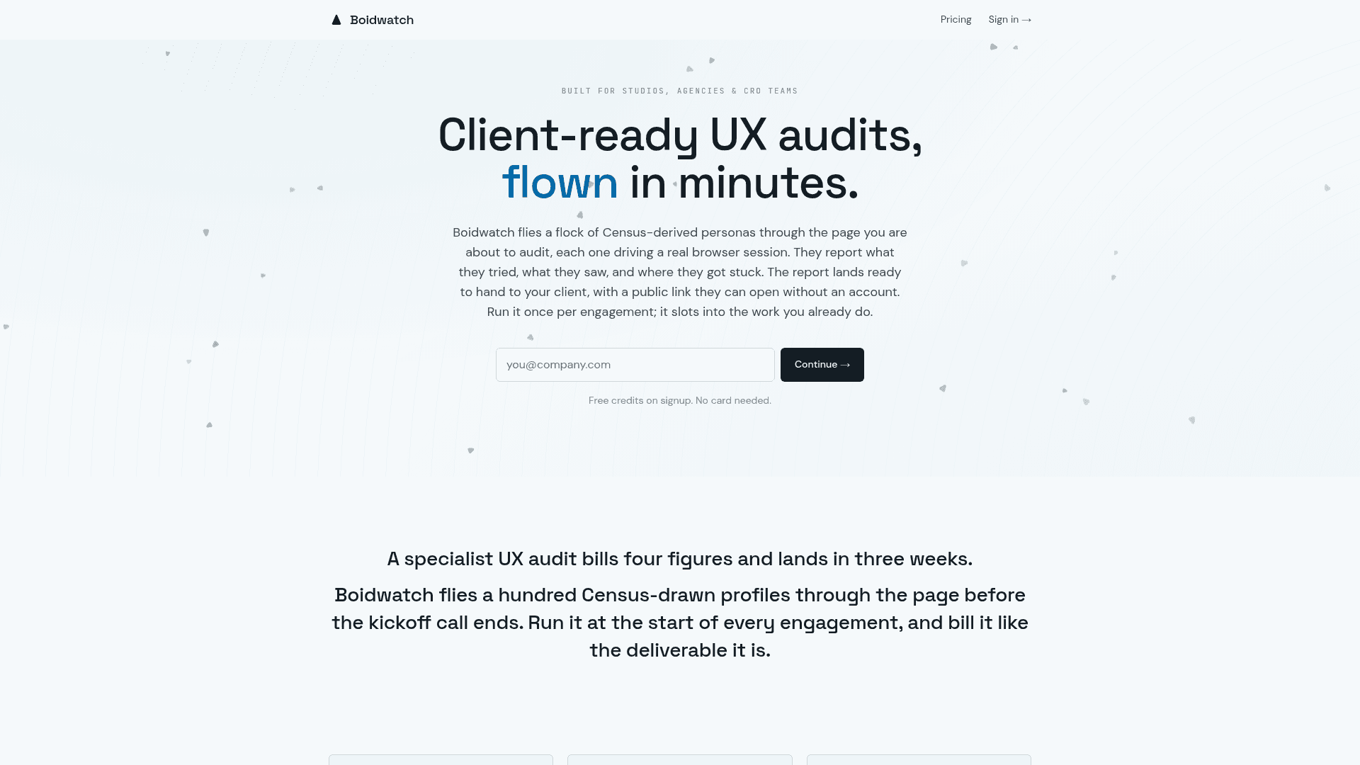 Boidwatch - 1