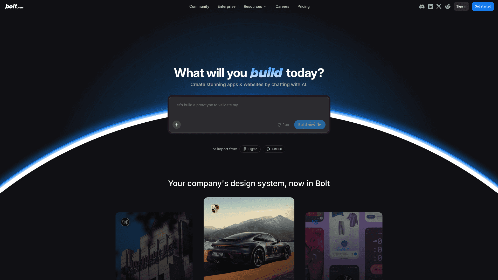 Bolt screenshot