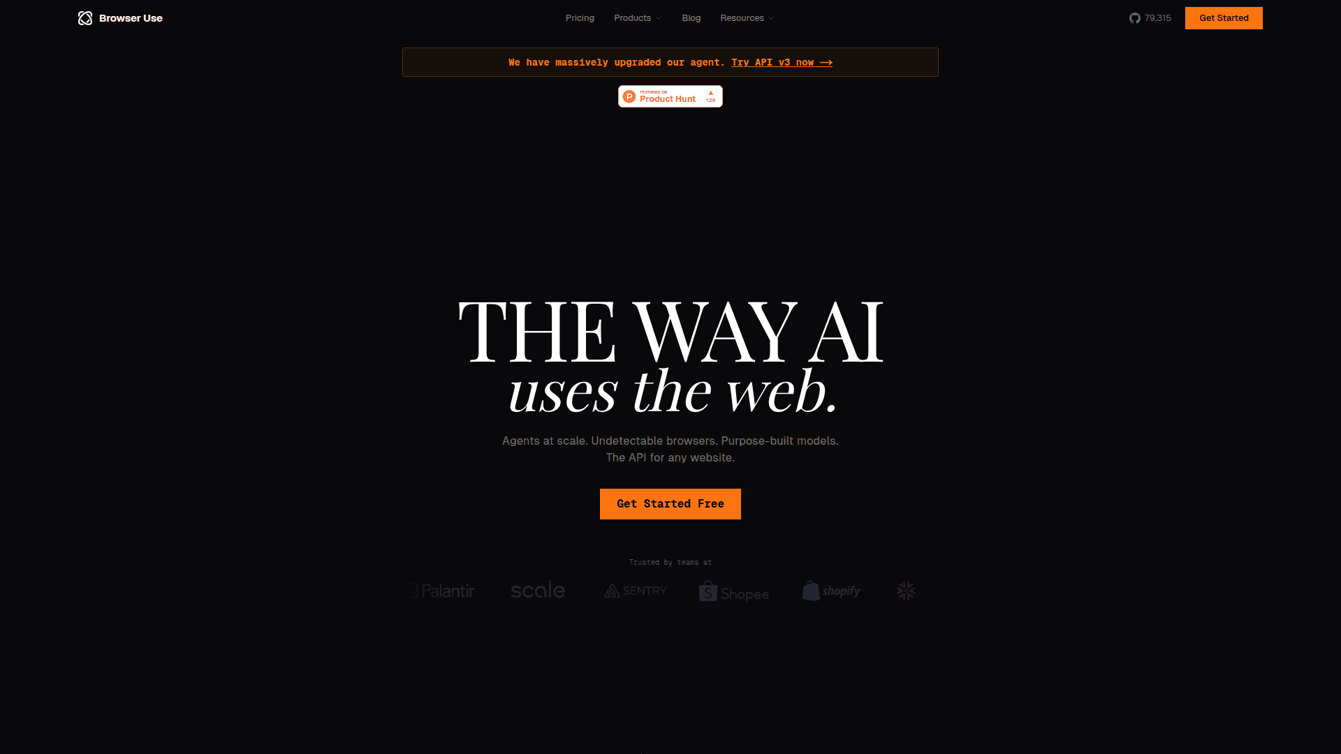 Browser Use screenshot