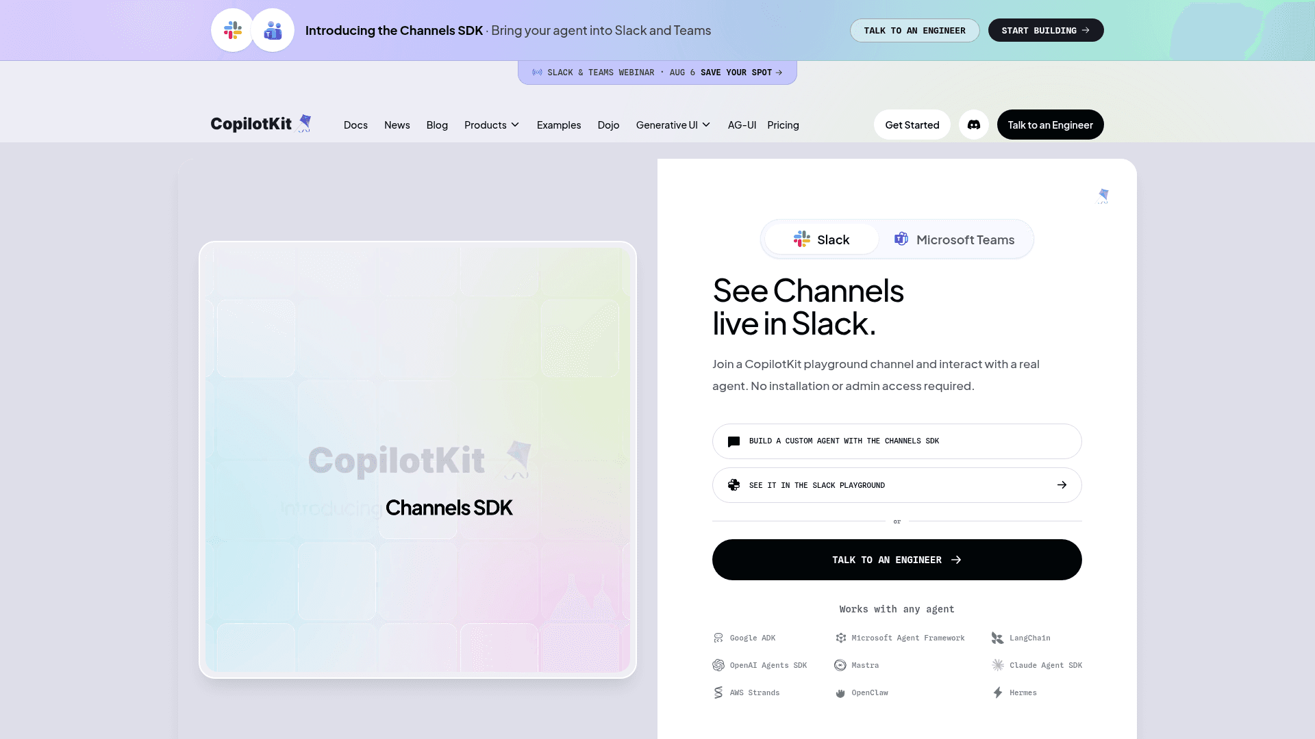 Channels SDK - 1