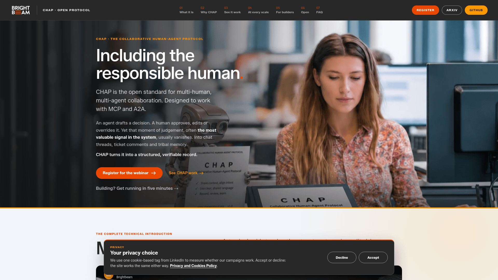 CHAP – Collaborative Human-Agent Protocol - 1