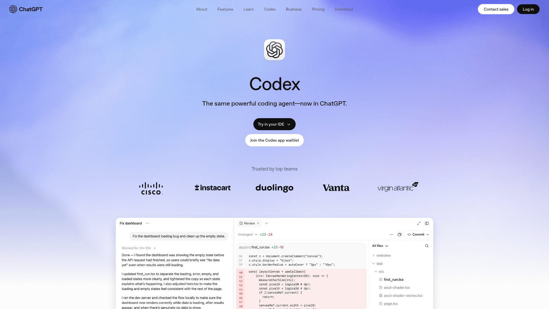 ChatGPT Codex - 1