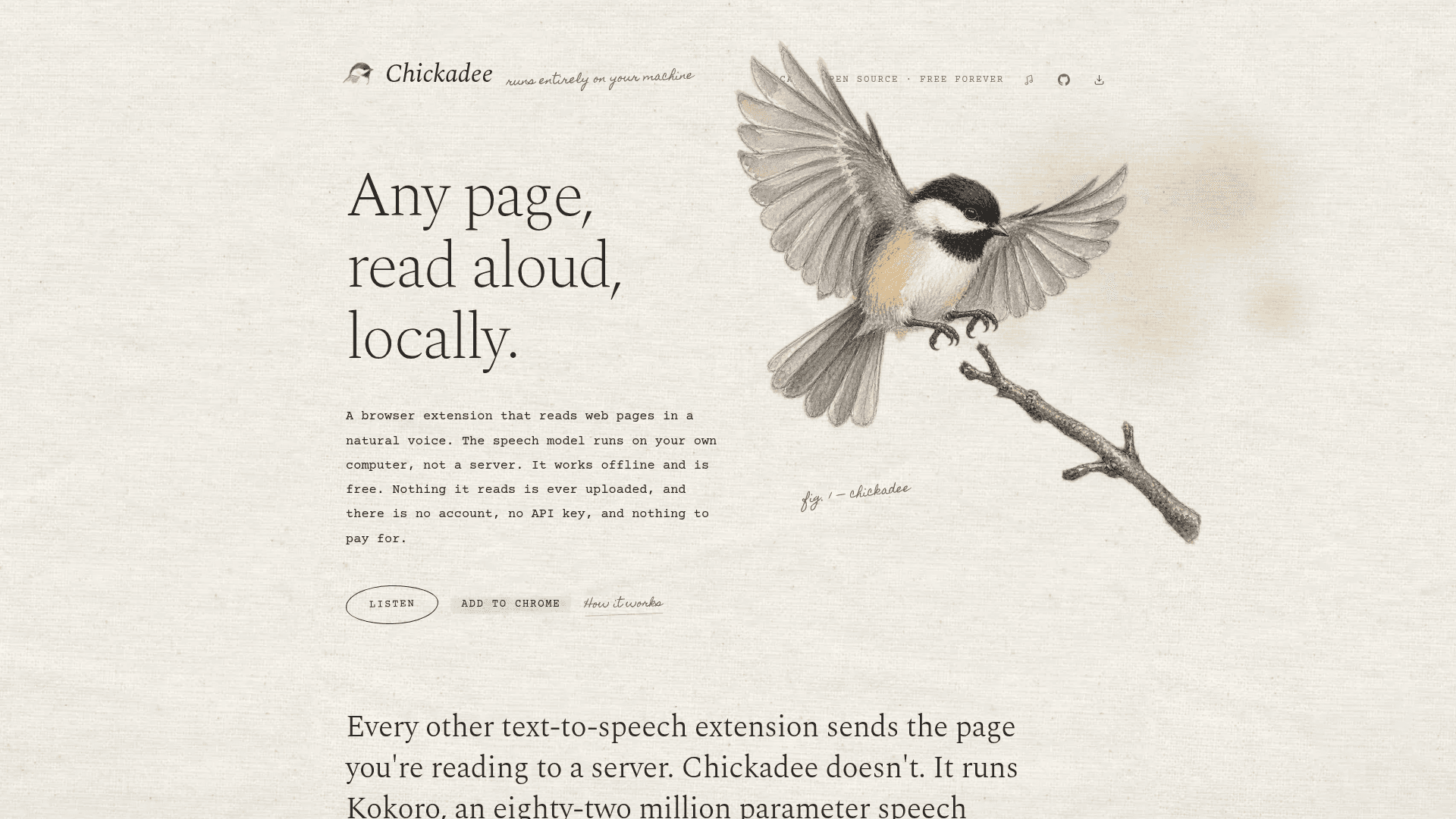 Chickadee - 1
