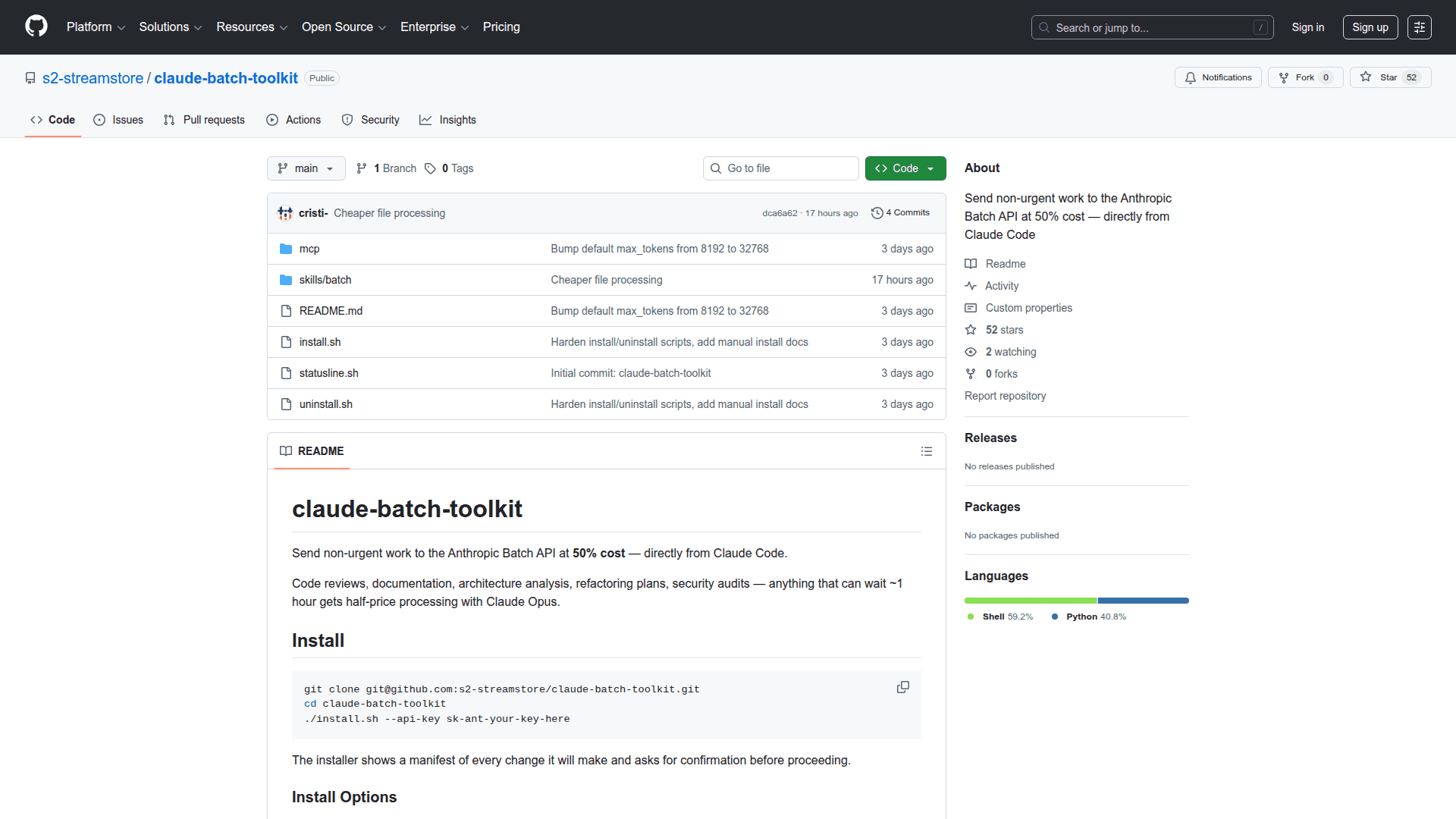 Claude Batch Toolkit