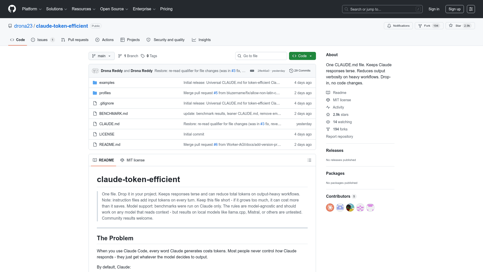 claude-token-efficient