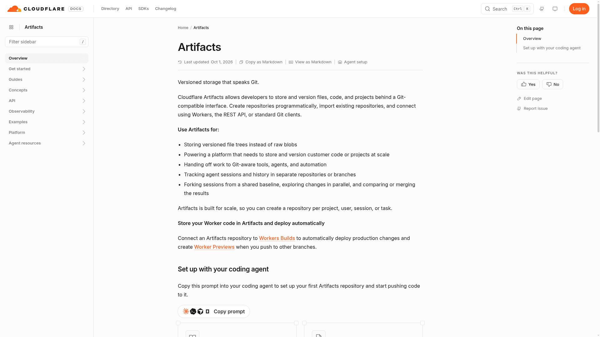Cloudflare Artifacts - 1