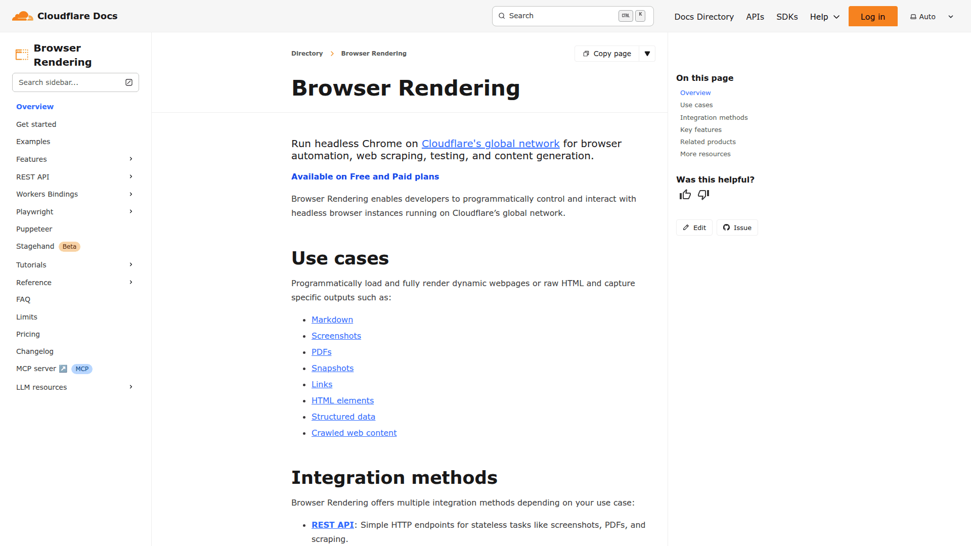 Cloudflare Browser Rendering - 1